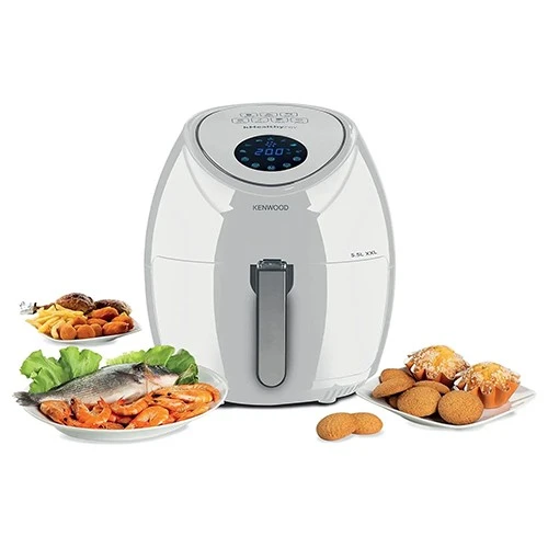 مقلاة هوائية رقمية كينوود HFP52.000WH XXL - أداء 1500 واط - سعة 5 لترات - دهون أقل بنسبة تصل إلى 90% - لوحة تحكم رقمية - أبيض (5011423010182) - image 4 مقلاة هوائية رقمية كينوود HFP52.000WH XXL - أداء 1500 واط - سعة 5 لترات - دهون أقل بنسبة تصل إلى 90% - لوحة تحكم رقمية - أبيض (5011423010182) - image 4