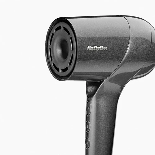 مجفف شعر بيبي ليس تيتانيوم شاين D6200DSDE - أداء قوي 1600 واط - ملحقان مرفقان - تحكم في تجعد الشعر - رمادي (3030050200140) - image 3 مجفف شعر بيبي ليس تيتانيوم شاين D6200DSDE - أداء قوي 1600 واط - ملحقان مرفقان - تحكم في تجعد الشعر - رمادي (3030050200140) - image 3