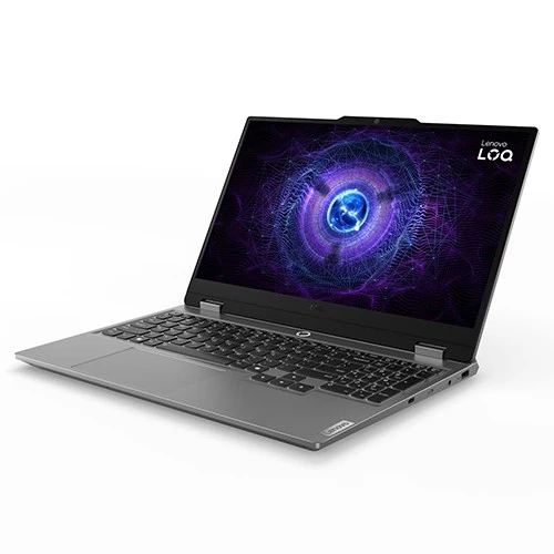 لابتوب لينوفو 15IRX9 LOQ - معالج إنتل كور i7-13645HX - رام 16 غيغابايت - هارد SSD بسعة 512 غيغابايت - كارت شاشة إنفيديا جيفورس RTX 4050 بسعة 6 غيغابايت - شاشة FHD مقاس 15.6 إنج - رمادي قمري (199275010293) - image 3 لابتوب لينوفو 15IRX9 LOQ - معالج إنتل كور i7-13645HX - رام 16 غيغابايت - هارد SSD بسعة 512 غيغابايت - كارت شاشة إنفيديا جيفورس RTX 4050 بسعة 6 غيغابايت - شاشة FHD مقاس 15.6 إنج - رمادي قمري (199275010293) - image 3
