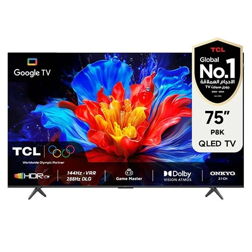 TCL P8K 4K QLED Smart TV 75