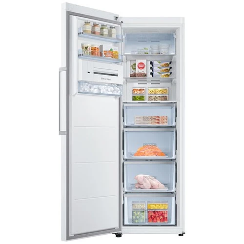 Samsung One Door Freezer RZ32M7120WW - 11.5 ft Capacity - Digital Inverter Compressor - All-Around Cooling System - No Frost Technology - Power Freeze Function - Slim Ice Maker - White (RZ32M7120WW) - image 5