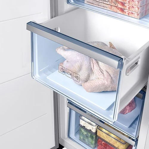 Samsung One Door Freezer RZ32M7120WW - 11.5 ft Capacity - Digital Inverter Compressor - All-Around Cooling System - No Frost Technology - Power Freeze Function - Slim Ice Maker - White (RZ32M7120WW) - image 6