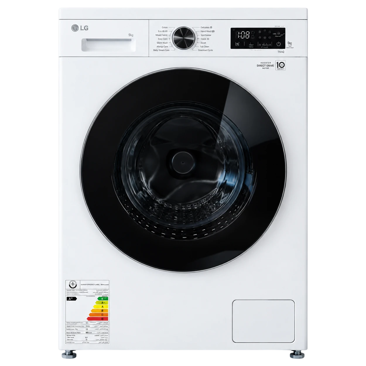 lg Lg WY1409wvp 9 kg essence white capacity: 9kg
