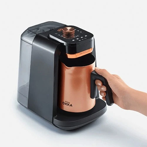 Arzum Coffee Machine OK0038CR Okka Rich Pro Plus - 700 W - Multiple Brewing Modes - Smart Design - Milk Frother - 1.3 L Capacity (8693184917848) - image 4 Arzum Coffee Machine OK0038CR Okka Rich Pro Plus - 700 W - Multiple Brewing Modes - Smart Design - Milk Frother - 1.3 L Capacity (8693184917848) - image 4
