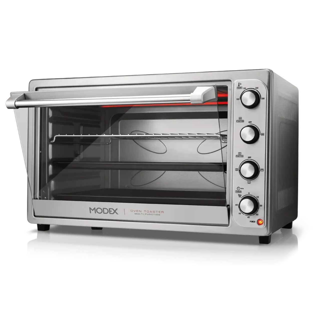موديكس فرن كهربائي موديكس OV9660 سعة 66000 مل فضي capacity: 66000ml | power: 2200w