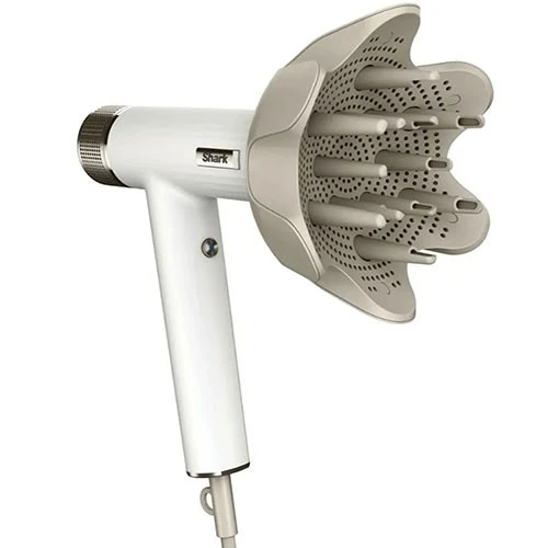 Shark SpeedStyle HD352 - RapidGloss Finisher & 5-in-1 Styling Suite - Intelligent Heat and Airflow - Ultra-Fast Drying - Lightweight Design - Storage Bag Included - White (622356305655) - image 6