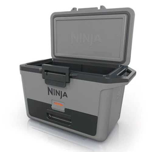 Ninja FrostVault Hard Cooler with Dry Zone - FrostVault Technology - Lockable Lid - Multi-Use Design - Slate Gray (622356289542) - image 3