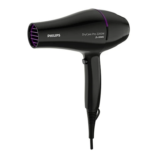 Philips DryCare Pro Hairdryer BHD274/03 - 2200W AC Motor - ThermoProtect Technology - Ionic Care - 6 Speed & Heat Settings - Cool Shot - Black (8710103896647) - image 2 Philips DryCare Pro Hairdryer BHD274/03 - 2200W AC Motor - ThermoProtect Technology - Ionic Care - 6 Speed & Heat Settings - Cool Shot - Black (8710103896647) - image 2