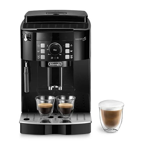 De'Longhi Magnifica S Full Automatic Coffee Maker ECAM 21.113.B - One-Touch Brewing - 15 Bar Pressure -250 g Bean Container - Auto Descaling & Cleaning Programs - Black (8004399022270) - image 2