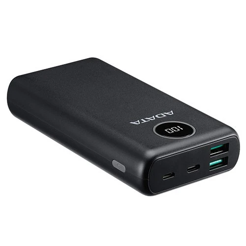 باور بانك أي داتا P20000QCD - بسعة 20000 مللي أمبير - شحن سريع PD/QC - بـ 3 منافذ (842243024524) - image 3 باور بانك أي داتا P20000QCD - بسعة 20000 مللي أمبير - شحن سريع PD/QC - بـ 3 منافذ (842243024524) - image 3