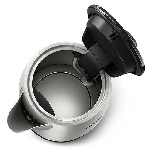 Philips Kettle HD9350/92 Daily Collection - 1.7L Stainless Steel Body - 2200W High Power - 360° Pirouette Base - Silver / Black (8710103817963) - image 3