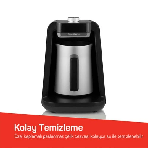ماكينة قهوة أرزوم أوكا موديل OK0020 - سعة أكواب متعددة - قدرة 700 واط  - نظام أمان ذكي - مستشعر مانع للانسكاب  - تنبيهات صوتية ومرئية (8693184917237) - image 2