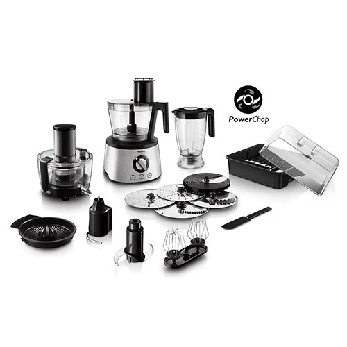 Philips Food Processor 7000 Series HR7778/01 - 1300W - 3.4L Bowl - 2.2L Blender - Silver (8710103603238) - image 5 Philips Food Processor 7000 Series HR7778/01 - 1300W - 3.4L Bowl - 2.2L Blender - Silver (8710103603238) - image 5