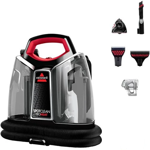 Bissell SpotClean ProHeat Portable Cleaner 4720E - 330W - Wet - High Suction - HeatWave Technology - Black (11120161649) - image 3 Bissell SpotClean ProHeat Portable Cleaner 4720E - 330W - Wet - High Suction - HeatWave Technology - Black (11120161649) - image 3
