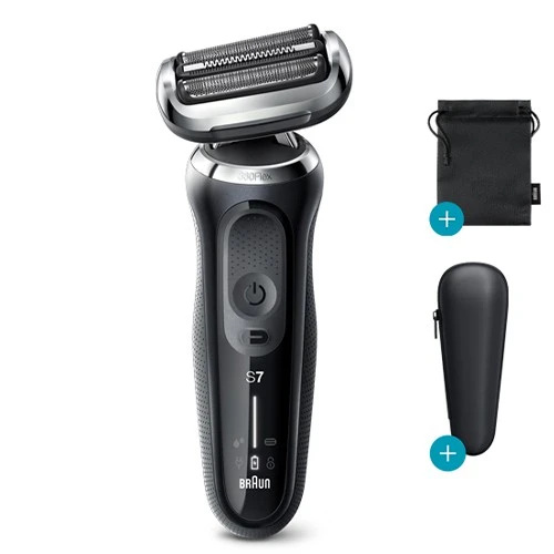 Braun Series 7 360° Flex 71-N1000s - Smooth Shave Even in Tricky Areas with AutoSense Technology - Black (4210201433804) - image 4