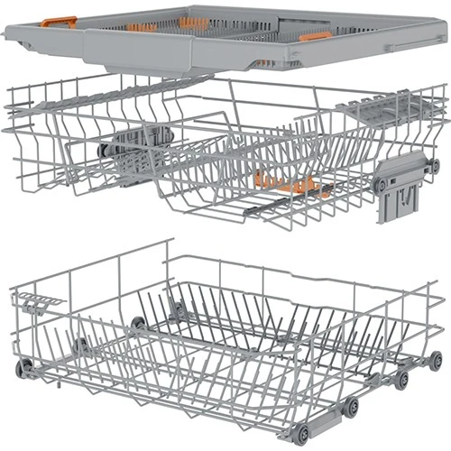 Gorenje Built-in Dishwasher 60 cm GV16D5 - 16 Set - TotalDry Technology - ExtraHygiene & SpeedWash - SmartControl LED Display - Grey (74517851730093) - image 8