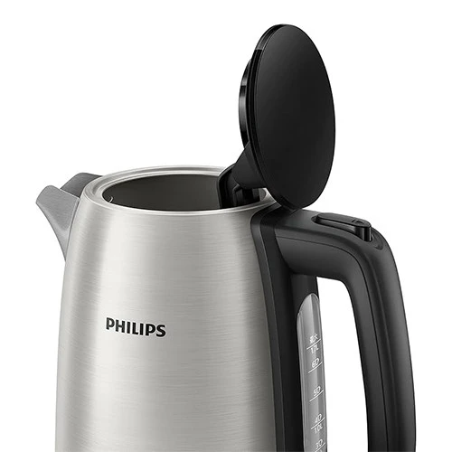 Philips Kettle HD9350/92 Daily Collection - 1.7L Stainless Steel Body - 2200W High Power - 360° Pirouette Base - Silver / Black (8710103817963) - image 4