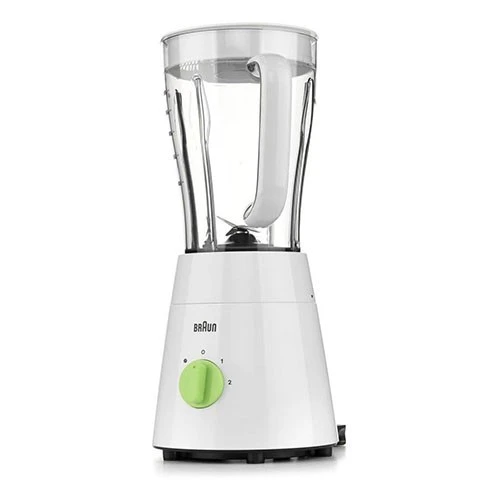 Braun Blender 2in1 JB0115WH - 500 W Motor - 1.5 Liter Jar Capacity - 2 Speeds + Pulse Function - White (8021098003423) - image 3 Braun Blender 2in1 JB0115WH - 500 W Motor - 1.5 Liter Jar Capacity - 2 Speeds + Pulse Function - White (8021098003423) - image 3
