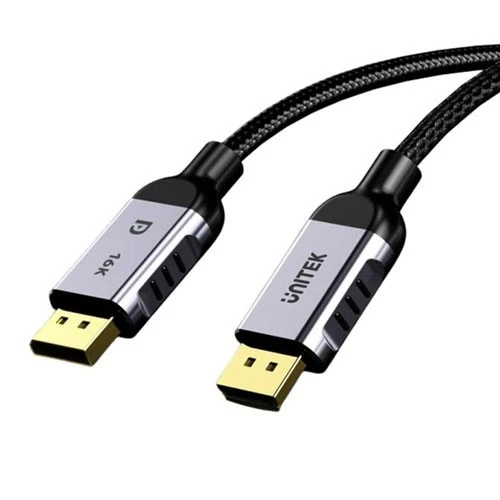 كابل يونيتيك للألعاب 8K 120Hz Displayport 2.1 C1626GY  - أسود (4894160053077) - image 6