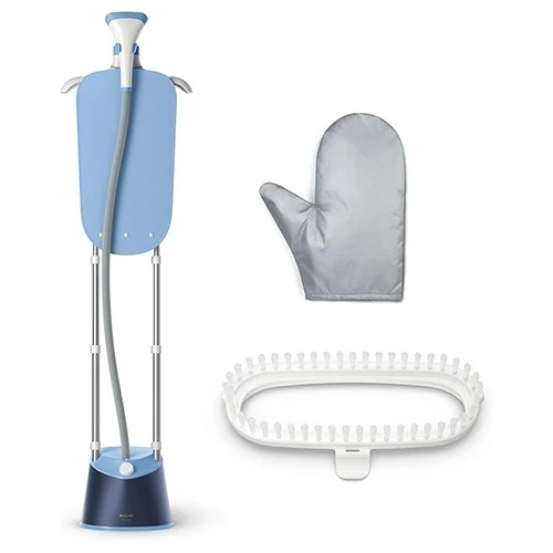 Philips 1000 Series Stand Steamer STE1030/26 - 1800W Power - 1.8L Detachable Tank - 36 g/min Continuous Steam - 3 Steam Settings - Deep Azur (8720389038952) - image 3