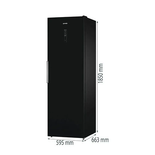 Gorenje Upright Freezer FN619EABK6 - 10 ft. Capacity - NoFrost Technology - FastFreeze Function - InverterCompressor - LED Display Control - Black (3838782643569) - image 4 Gorenje Upright Freezer FN619EABK6 - 10 ft. Capacity - NoFrost Technology - FastFreeze Function - InverterCompressor - LED Display Control - Black (3838782643569) - image 4