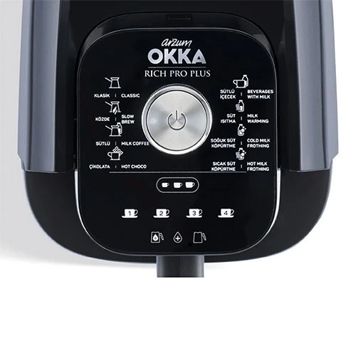 ماكينة قهوة أرزوم أوكا ريتش برو بلس موديل OK0038CR - قدرة 700 واط - أوضاع تحضير متعددة - تصميم ذكي - صانع رغوة حليب - سعة 1.3 ليتر (8693184917848) - image 6 ماكينة قهوة أرزوم أوكا ريتش برو بلس موديل OK0038CR - قدرة 700 واط - أوضاع تحضير متعددة - تصميم ذكي - صانع رغوة حليب - سعة 1.3 ليتر (8693184917848) - image 6