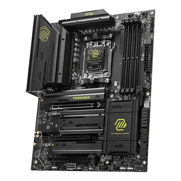 مازەربۆردی ئێم ئێس ئای مۆدێلی Z890 Gaming Plus WIFI ATX - پشتگیری لە پڕۆسێسەرەکانی ئینتێل کۆر ئاڵترا دەکات - جۆری میمۆری DDR5 - تەکنەلۆژیای PCIe 5.0 - وایفای 7 و لانی 5G - ڕەش / زیوی (824142381465) - image 4 مازەربۆردی ئێم ئێس ئای مۆدێلی Z890 Gaming Plus WIFI ATX - پشتگیری لە پڕۆسێسەرەکانی ئینتێل کۆر ئاڵترا دەکات - جۆری میمۆری DDR5 - تەکنەلۆژیای PCIe 5.0 - وایفای 7 و لانی 5G - ڕەش / زیوی (824142381465) - image 4
