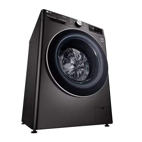 LG Front Load Washing Machine WR9011PBG - 11 Kg and 1400 RPM Spin Speed - AI DD and Steam+ - 14 Smart Programs - Child Lock - Platinum Black (6222048405973) - image 9