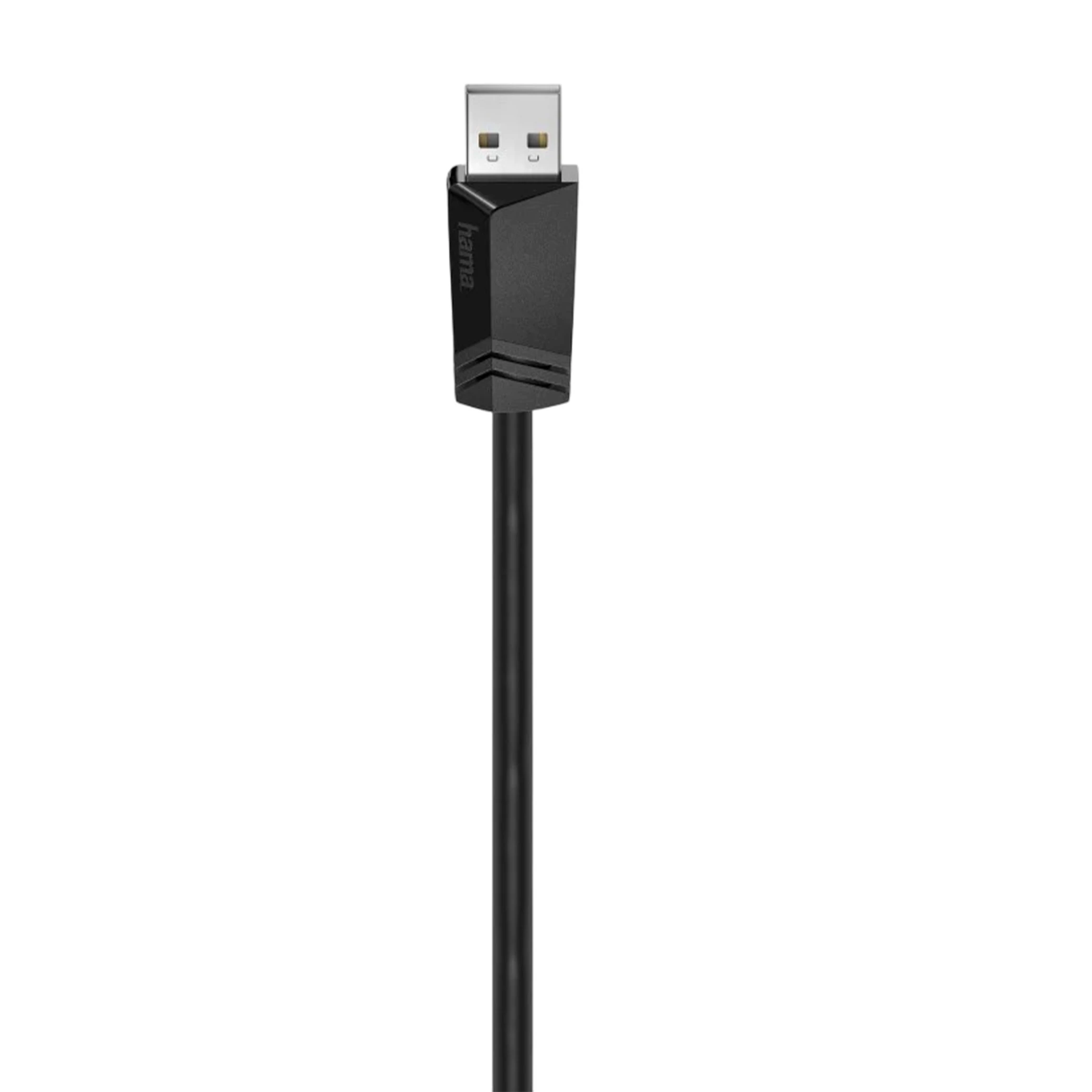 Hama USB Cable USB 2.0 480 Mbit/s - High-Speed Data Transfer - Durable Construction - Black (4047443443670) - image 3 Hama USB Cable USB 2.0 480 Mbit/s - High-Speed Data Transfer - Durable Construction - Black (4047443443670) - image 3