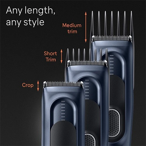 Braun Hair Clipper Series 5 HC5350 - Effortlessly Cuts and Styles Hair with 17 Length Settings and Lifetime-Sharp Blades - Blue (4210201448754) - image 4 Braun Hair Clipper Series 5 HC5350 - Effortlessly Cuts and Styles Hair with 17 Length Settings and Lifetime-Sharp Blades - Blue (4210201448754) - image 4