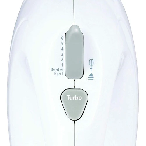 Kenwood Hand Mixer HM330 250 W -  6 Speed Settings - Turbo, Plastic - White (5011423113142) - image 4