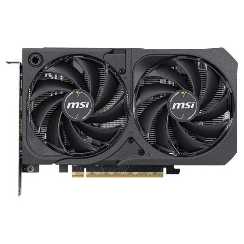 كارت شاشة MSI شادو نيفيديا جيفورس RTX 5050 8GB أصدار OC للألعاب - ذاكرة 8 غيغابايت GDDR6 - منفذ PCIe 5.0 - أسود (824142438336) - image 2