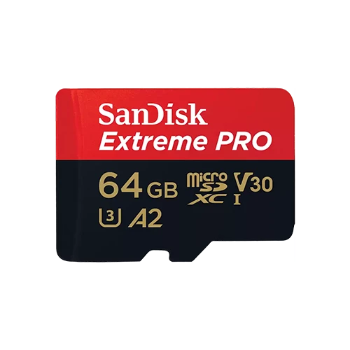 Sandisk Memory Card Extreme Pro MICROSDXC UHS-I With Adapter 200MB/s Speeds Transfer - Black & Red (619659188573) - image 2 Sandisk Memory Card Extreme Pro MICROSDXC UHS-I With Adapter 200MB/s Speeds Transfer - Black & Red (619659188573) - image 2