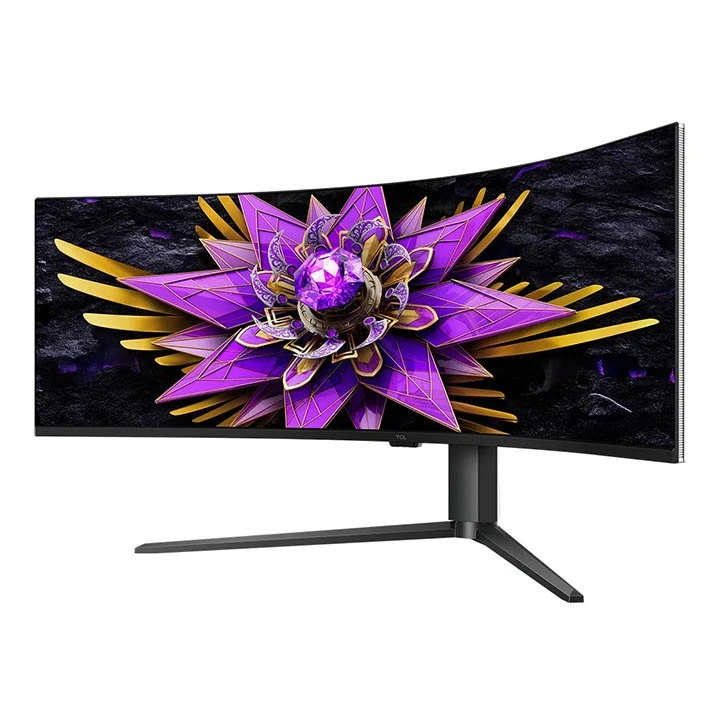 TCL 57R94 Dual QD-MiniLED Monitor 57R94 - 57 - Dual 4K - HVA - 120Hz 1ms (GTG) - 2304 Local Dimming Zones - Black (6937574801259) - image 2 TCL 57R94 Dual QD-MiniLED Monitor 57R94 - 57 - Dual 4K - HVA - 120Hz 1ms (GTG) - 2304 Local Dimming Zones - Black (6937574801259) - image 2