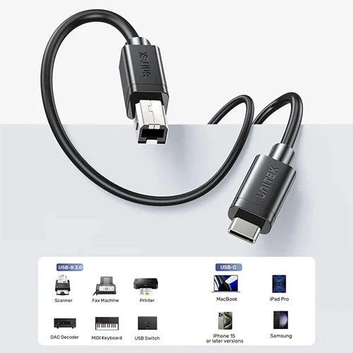 UNITEK USB-C to USB-B  (4)