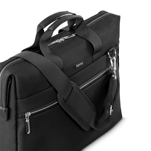 Hama Ultimate Laptop Bag - Water-Repellent Material - Trolley Strap - Laptop and Tablet Compartment - Black (4047443533753) - image 8