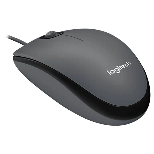 Logitech M90 Mouse - 1000 DPI - Wired - Optical Tracking - Grey (5099206021860) - image 2 Logitech M90 Mouse - 1000 DPI - Wired - Optical Tracking - Grey (5099206021860) - image 2