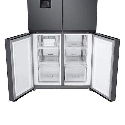 Samsung French Door Refrigerator RF48A4010B4 - 16 ft. Capacity - Digital Inverter Compressor - Twin Cooling Plus System - No Frost Technology - Power Cool & Power Freeze - Black (8806090877896) - image 6