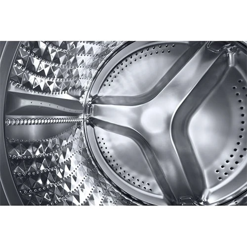 Samsung Front Load Washing Machine WW80T4040CX - 8 Kg and 1400 rpm Spin Speed - Digital Inverter Motor - Hygiene Steam - Diamond Drum - Grey (8806094660432) - image 4