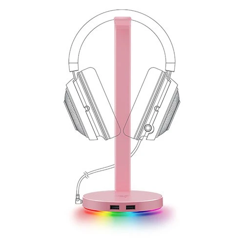 RAZER BASE STAND CHROMA V2 QUARTZ (1)