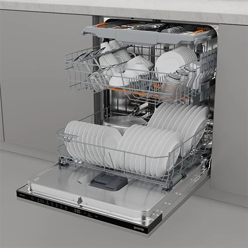 Gorenje Built-in Dishwasher 60 cm GV16D5 - 16 Set - TotalDry Technology - ExtraHygiene & SpeedWash - SmartControl LED Display - Grey (74517851730093) - image 5