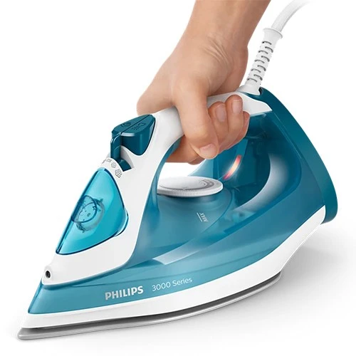 Philips 3000 Series Steam Iron DST3011/26 - 2100W Power - Ceramic Soleplate - 140g Steam Boost - Drip-Stop System - Blue (8720389002168) - image 2 Philips 3000 Series Steam Iron DST3011/26 - 2100W Power - Ceramic Soleplate - 140g Steam Boost - Drip-Stop System - Blue (8720389002168) - image 2