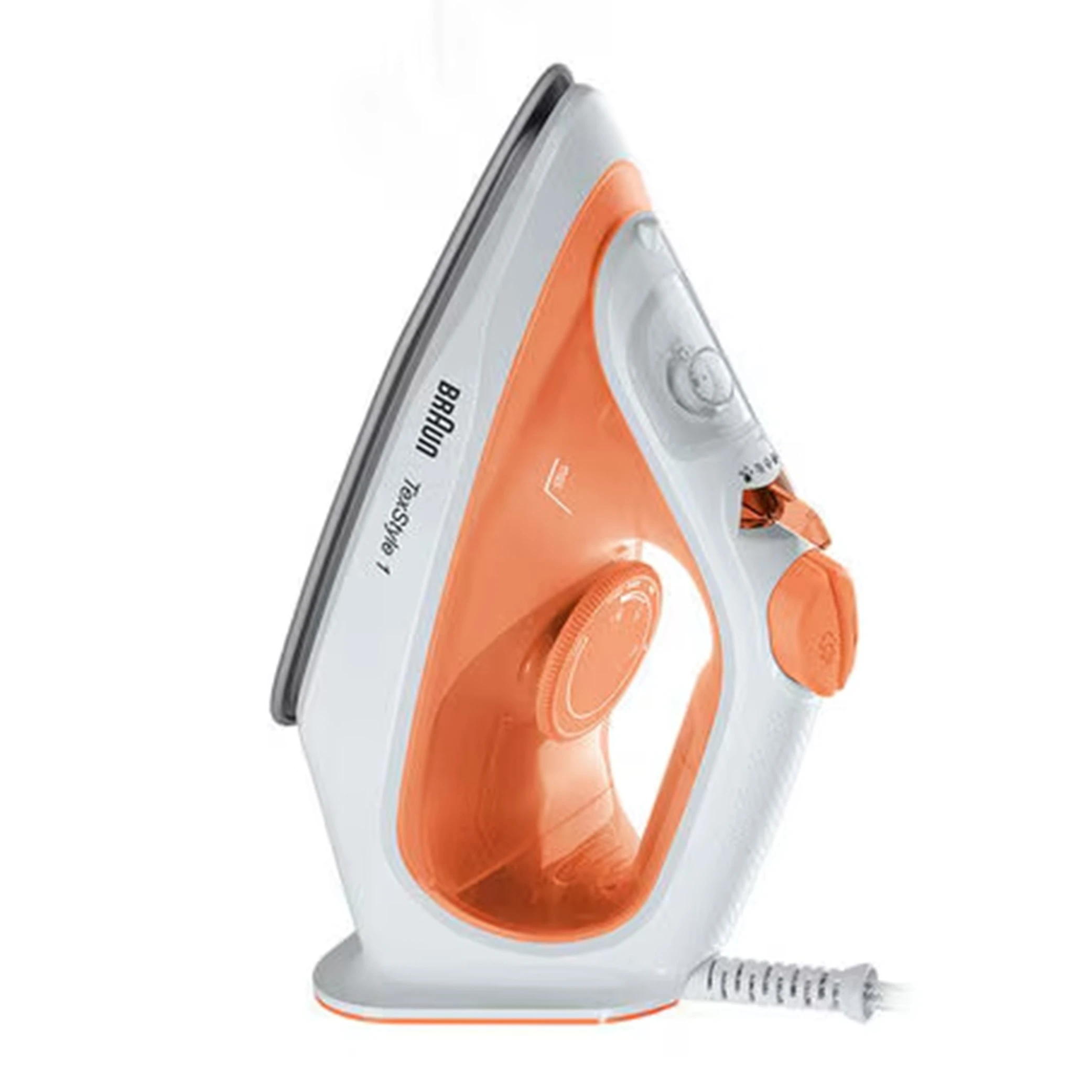 Braun Steam Iron SI1009OR 1900W Regional Edition (T-KACN) Designed for The Middle East and GCC Markets Non-Stick Soleplate - 35-Second Rapid Heat-Up - Eco Mode - Orange (8021098001160) - image 3