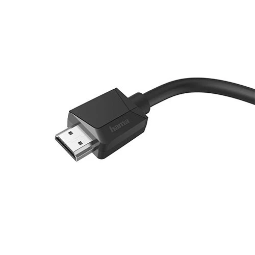 كيبل HDMI عالي السرعة من هاما 205006 بدقة 4K من نوع قابس إلى قابس مع إيثرنت بطول 3.0 متر - أسود (4047443439352) - image 3 كيبل HDMI عالي السرعة من هاما 205006 بدقة 4K من نوع قابس إلى قابس مع إيثرنت بطول 3.0 متر - أسود (4047443439352) - image 3