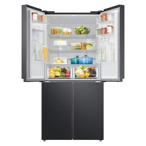 Samsung French Door Refrigerator RF48A4010B4 - 16 ft. Capacity - Digital Inverter Compressor - Twin Cooling Plus System - No Frost Technology - Power Cool & Power Freeze - Black (8806090877896) - image 10