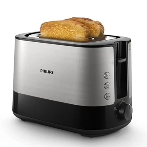 Philips Viva Collection Toaster HD2637/91 - 950W - Extra Wide Slots - Black (8710103777144) - image 2