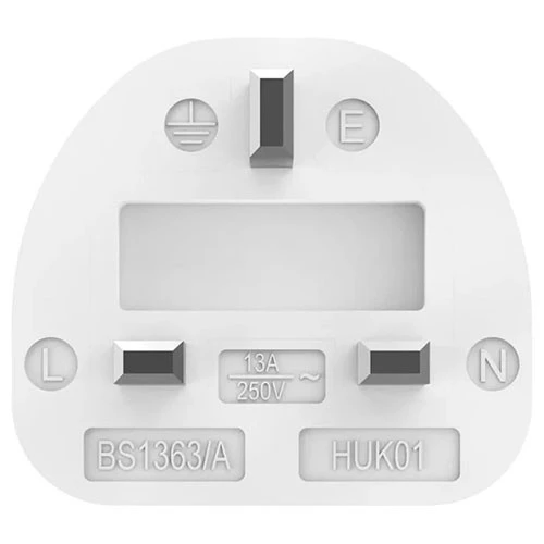 Hama 3-Way UK Socket with USB-C & USB-A PD D3223861 - 20W Fast Charge - 2m Cable - White (4047443492067) - image 6