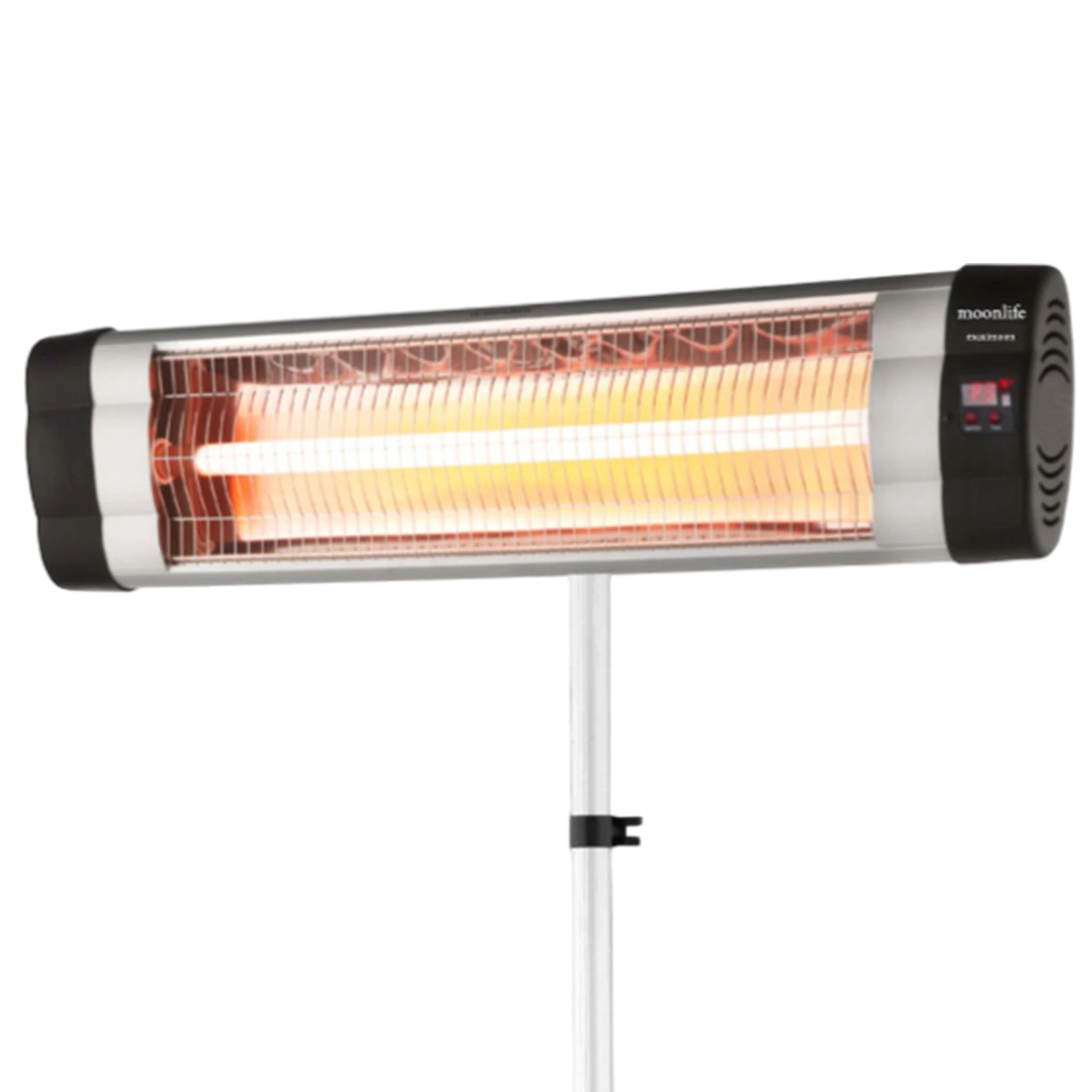Moonlife Miximoon Quartz Heater MF024 - 3000W High Power Output - Quartz Tube Technology - Single Heat Setting - Black/white (8682079450928) - image 2
