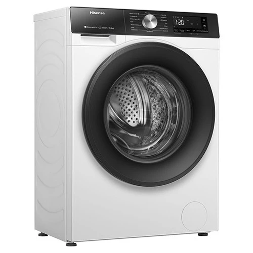 Hisense Front Load Washing Machine WF3S1043BW - 10 Kg and 1400 RPM Spin Speed - Durable Inverter Motor - 16 Smart Programs - Child Lock - White (6901101827319) - image 3 Hisense Front Load Washing Machine WF3S1043BW - 10 Kg and 1400 RPM Spin Speed - Durable Inverter Motor - 16 Smart Programs - Child Lock - White (6901101827319) - image 3