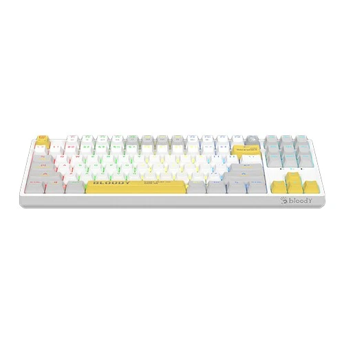 Bloody S87 Mechanical Keyboard - 80% TKL - BLMS Red Plus Switch - Wired USB - Hot-Swappable (4711421993913) - image 2 Bloody S87 Mechanical Keyboard - 80% TKL - BLMS Red Plus Switch - Wired USB - Hot-Swappable (4711421993913) - image 2
